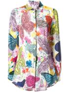 Ultràchic Butterfly Print Shirt - Multicolour