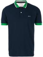 Sun 68 Classic Polo Shirt - Blue