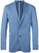 Corneliani - Patch Pocket Blazer - Men - Cotton/cupro/viscose - 56, Blue, Cotton/cupro/viscose
