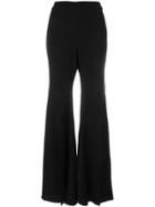 Ellery High-waisted Flared Trousers - Black