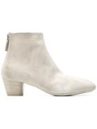 Marsèll Round Toe Ankle Boots - Nude & Neutrals