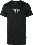 Philipp Plein Logo Printed T-shirt - Black