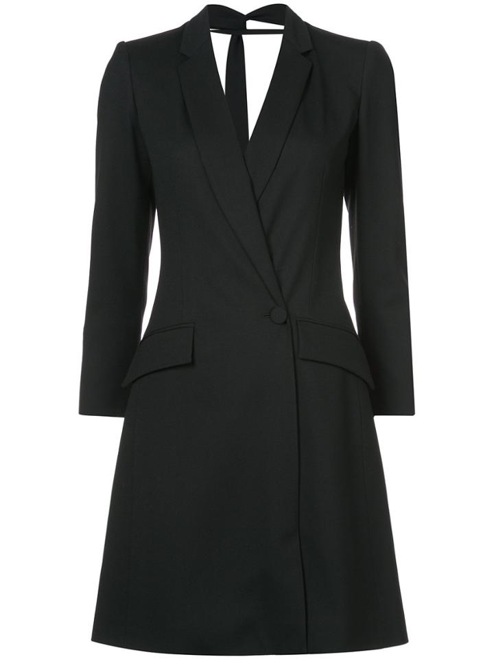 Carolina Herrera Open-back Blazer Dress - Black