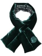 Moncler Front Fastened Scarf - Green
