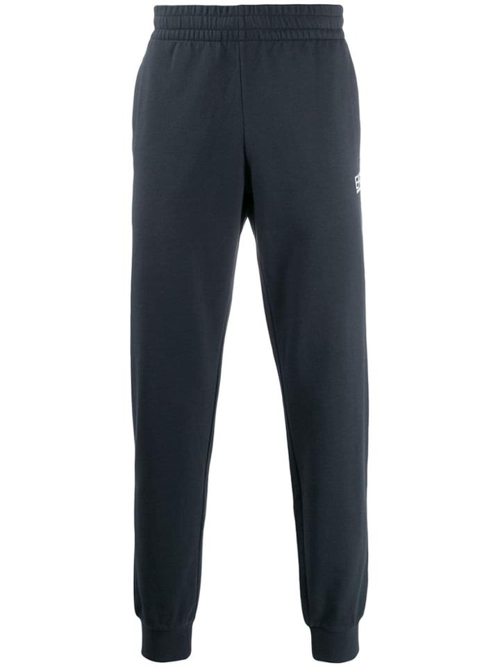 Ea7 Emporio Armani Elasticated Waist Trousers - Blue