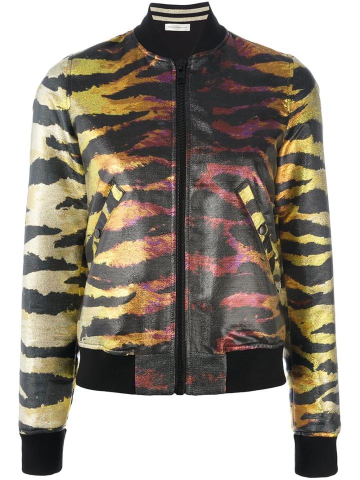 Faith Connexion Metallic (grey) Reversible Bomber Jacket, Women's, Size: Small, Polyester/silk