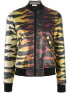 Faith Connexion Metallic (grey) Reversible Bomber Jacket, Women's, Size: Small, Polyester/silk