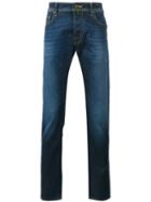Jacob Cohen Straight-leg Jeans, Men's, Size: 34, Blue, Cotton/polyester/spandex/elastane