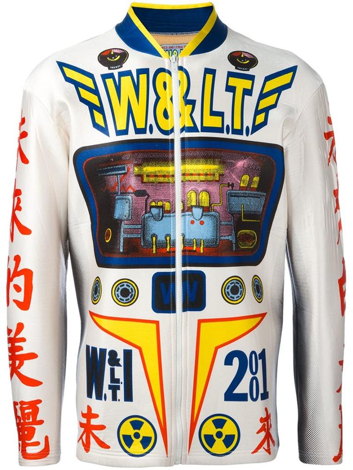 Walter Van Beirendonck Vintage Printed Neoprene Jacket
