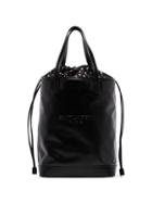 Saint Laurent Teddy Logo Tote Bag - Black