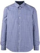 Sophnet. Gingham Checked Reversible Shirt - Blue