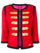 La Condesa Royal Jacket, Women's, Size: 40, Red, Polyester/wool/viscose