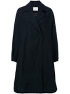 Rito Oversized Single Breasted Coat, Women's, Size: 38, Black, Nylon