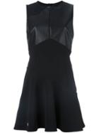 Philipp Plein 'cross' Dress, Women's, Size: Xl, Black, Viscose/nylon/spandex/elastane/polyester
