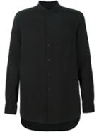 Uma Wang Textured Shirt, Men's, Size: Medium, Black, Cotton/viscose