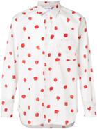 Comme Des Garçons Shirt Mary Heilmann Print Shirt - White