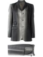 Jean Paul Gaultier Vintage Degradé Print Suit - Brown