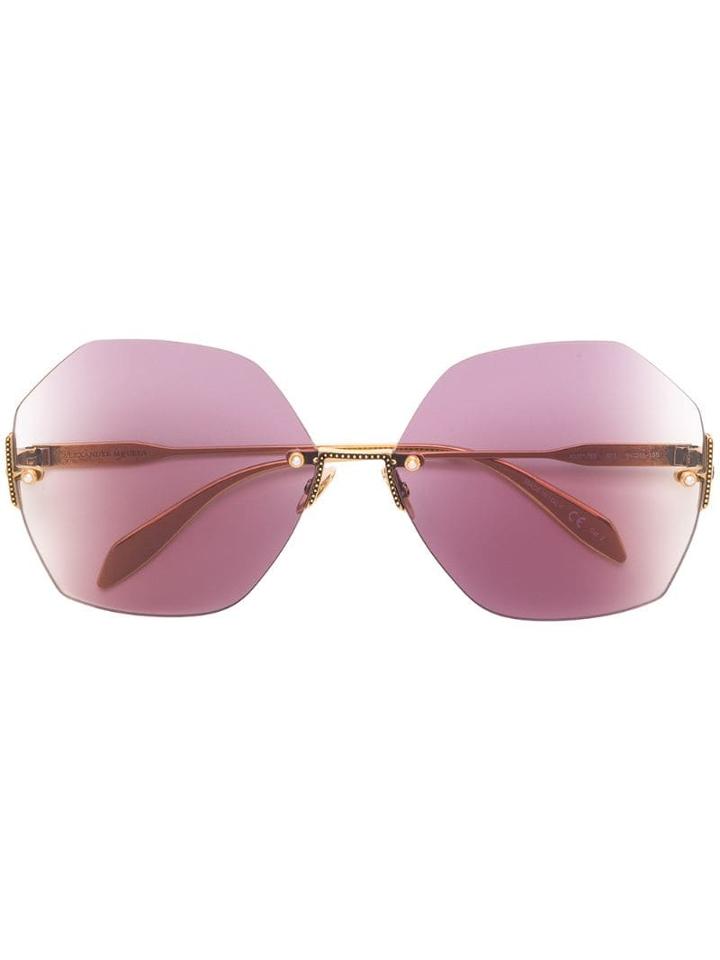 Alexander Mcqueen Eyewear - Purple