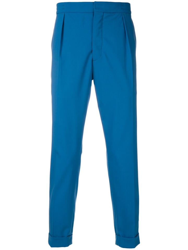 Barena Elasticated Tailored Trousers - Blue