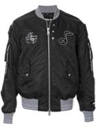Takahiromiyashita The Soloist Reversible Bomber Jacket - Black