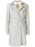 Fay Belted Midi Trench Coat - Nude & Neutrals