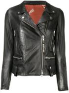 S.w.o.r.d 6.6.44 Slim-fit Biker Jacket - Black