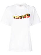Golden Goose Deluxe Brand Printed Logo T-shirt - White