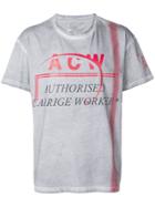A-cold-wall* Logo Print T-shirt - Grey