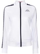 Kappa Zipped Sport Jacket - White