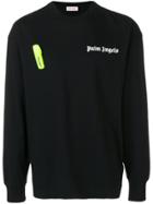 Palm Angels Security Tag Jersey Top - Black