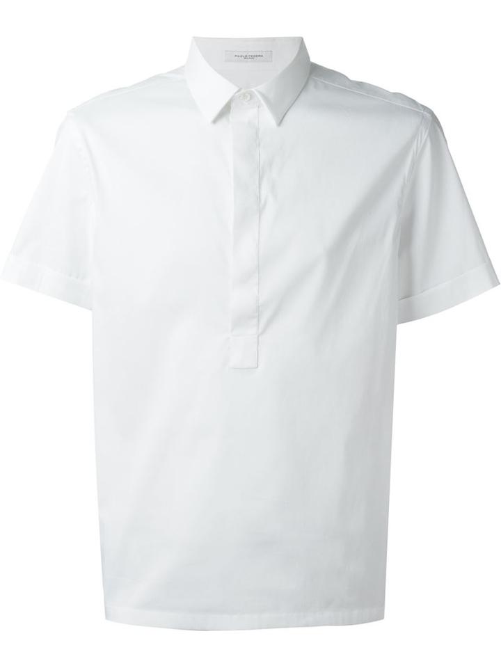 Paolo Pecora Colour Block Back Shirt