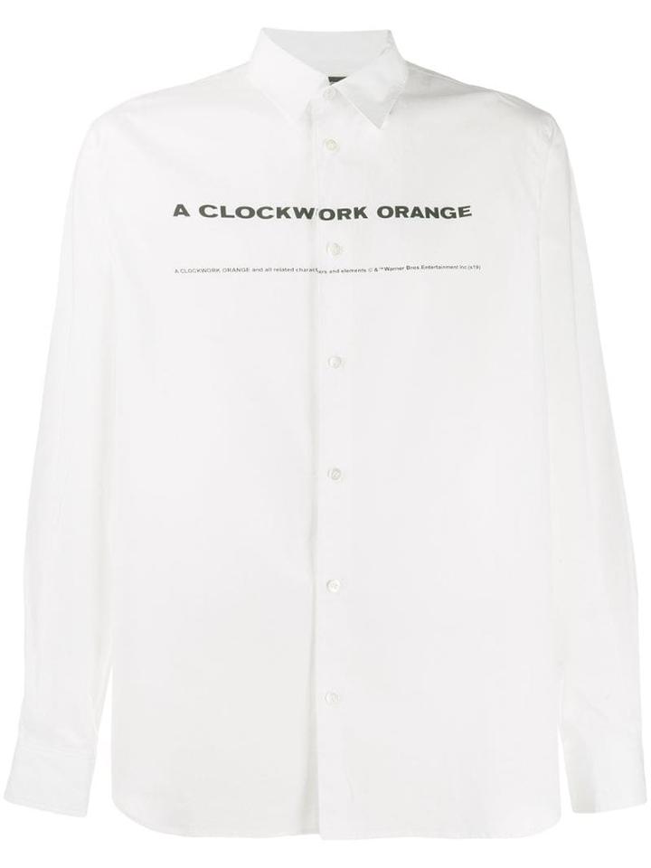 Undercover A Clockwork Orange Print Shirt - White