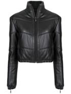 Andrea Bogosian Quilted Leather Jacket - Black