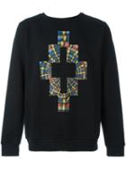 Marcelo Burlon County Of Milan 'lastarria' Sweatshirt, Men's, Size: Xl, Black, Cotton