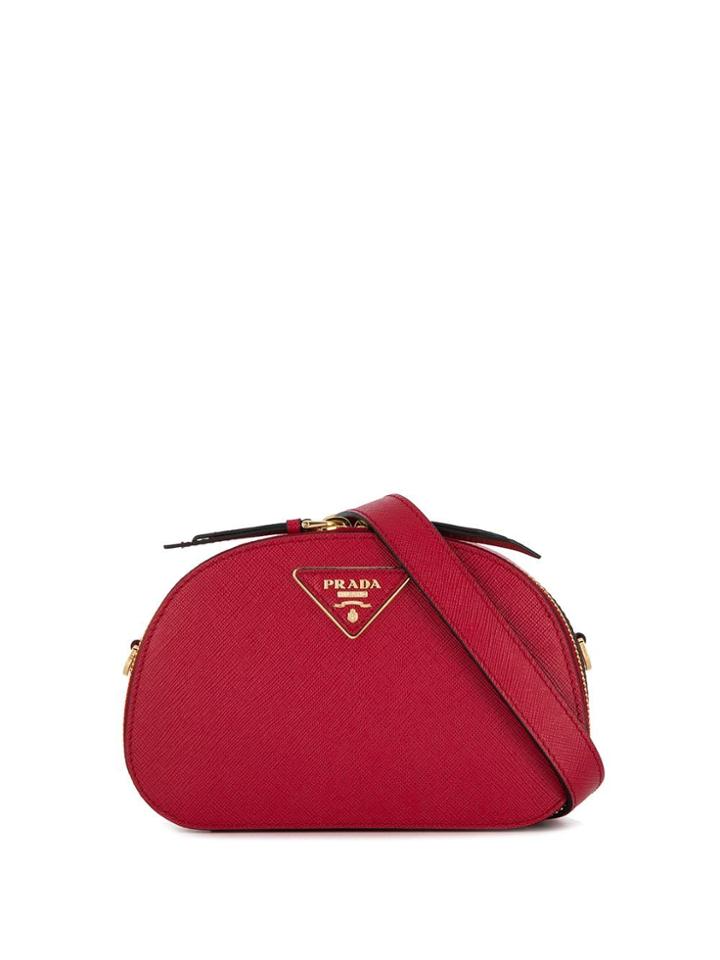 Prada Odette Mini Shoulder Bag - Red