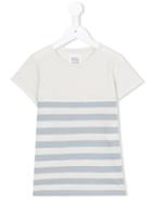 Douuod Kids - Striped T-shirt - Kids - Cotton - 3 Yrs, Nude/neutrals