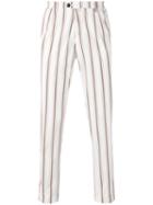 Briglia 1949 - Striped Pants - Men - Cotton/spandex/elastane - 54, White, Cotton/spandex/elastane