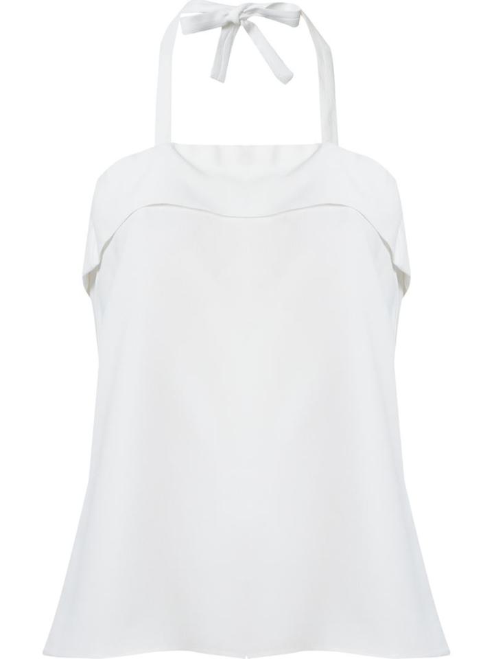 Uma Raquel Davidowicz - 'troia' Top - Women - Acetate/viscose - 44, White, Acetate/viscose