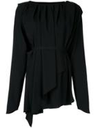 Lemaire Asymmetric Hem Dress - Black