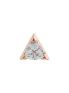Maria Black 14kt Gold Diamond Cut Trillion Earring - Metallic