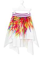 Junior Gaultier Printed Skirt, Toddler Girl's, Size: 4 Yrs, White
