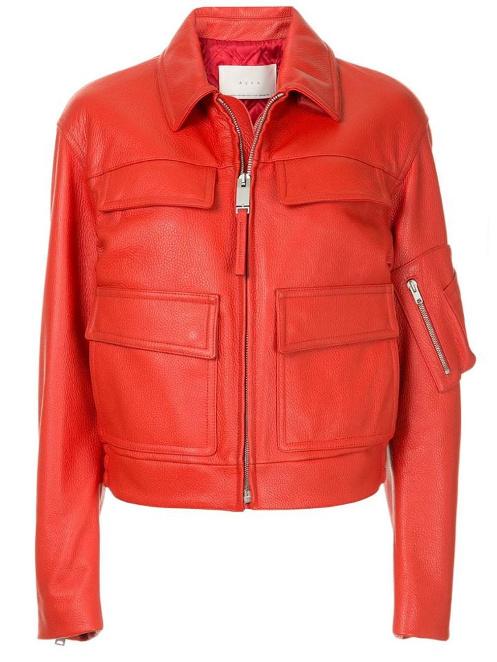 1017 Alyx 9sm Patch Pocket Jacket - Red