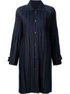 Pleats Please By Issey Miyake Pleated Lightweight Coat