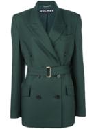 Rochas Oversized Jacket, Women's, Size: 46, Green, Silk/viscose/mohair/virgin Wool