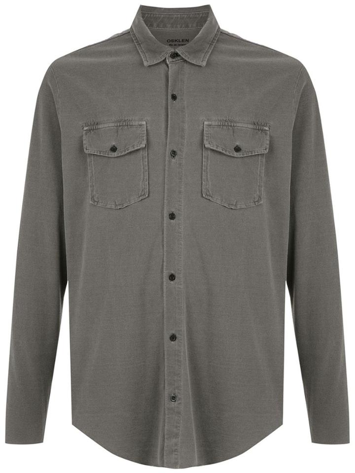 Osklen Long Sleeved Shirt - Grey