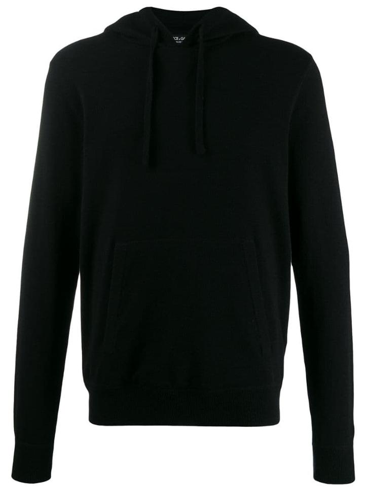 Dolce & Gabbana Cashmere Hoodie - Black