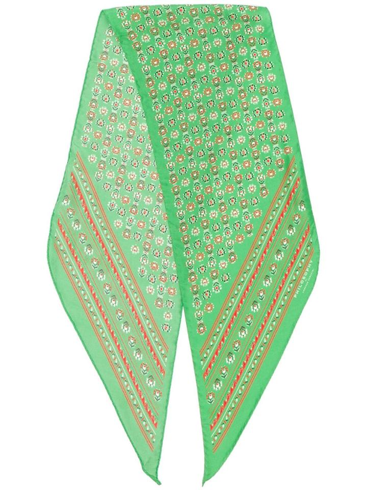 Philosophy Di Lorenzo Serafini Printed Foulard - Green