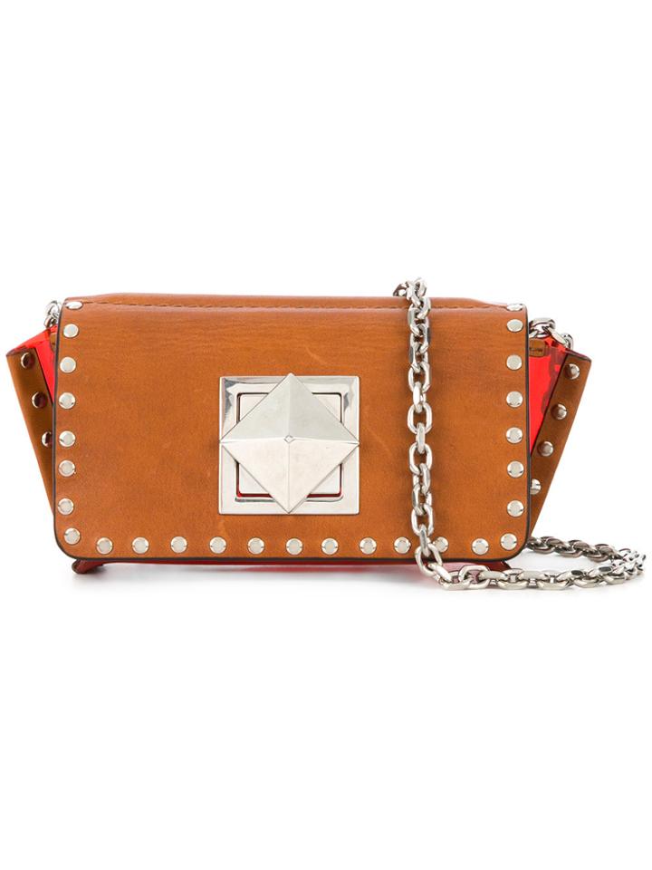Sonia Rykiel Sonia Rykiel Le Copain Clou Shoulder Bag - Brown