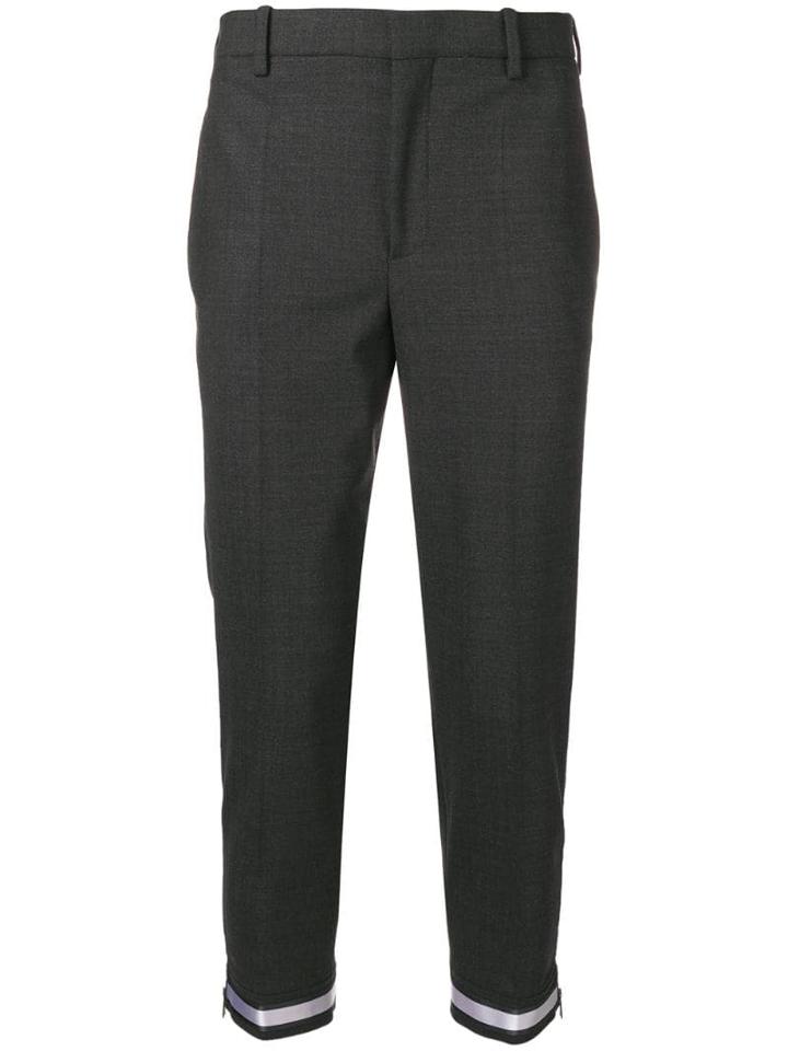 Neil Barrett Zip-detail Trousers - Grey