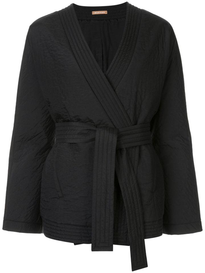 Nehera Joilen Light Matte Kimono Padded Jacket - Black